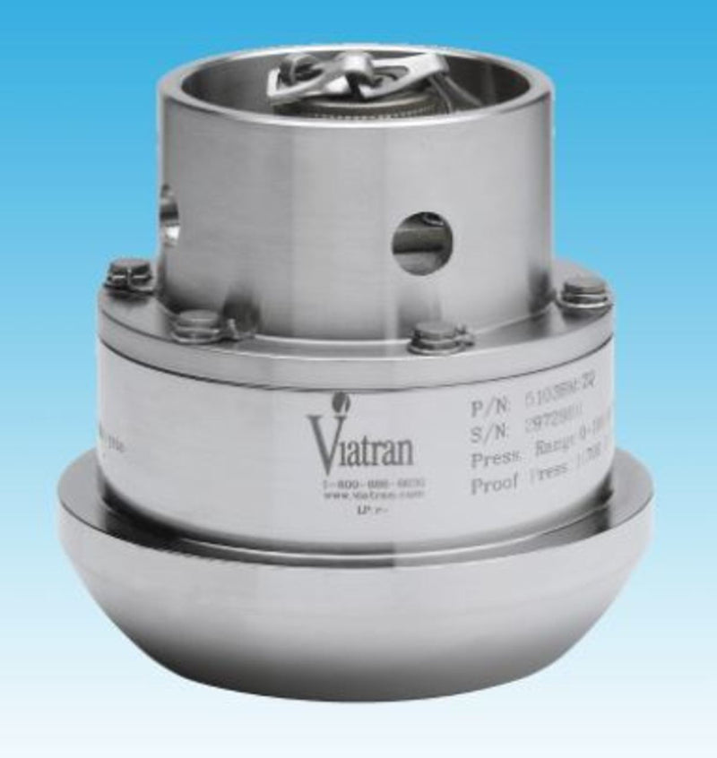 Viatran 510BMSX651 Pressure Transmitter, 0 - 10K PSI, Output, 4 - 20mA, Stainless Steel