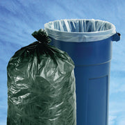 Ability One 8105-01-534-6826 Pest-Repellent Trash Bag 55 gal, 37 in Wd, 52 in Ht, 2 mil, Black, 65 PK