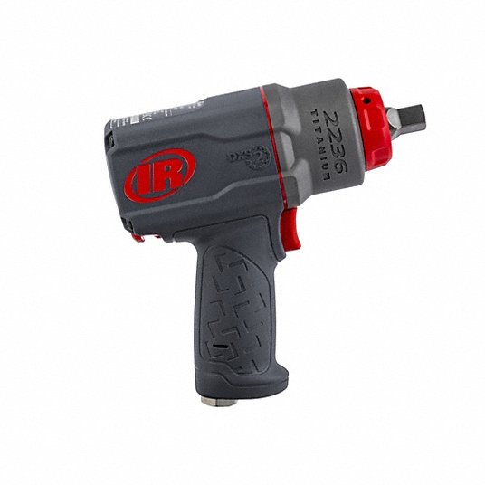 Ingersoll 2236QPTIMAX Air Impact Wrench Full-Size, 1/2 in Drive, Pistol-Grip, 1/4 in NPT Air Inlet, Std