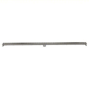 Zurn ZS880-72 Sani-Flo 72 in Overall Lg, 2 1/2 in Overall Wd, Stainless Steel, Stainless Steel, Gray