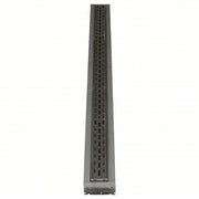 Zurn ZS880-72 Sani-Flo 72 in Overall Lg, 2 1/2 in Overall Wd, Stainless Steel, Stainless Steel, Gray